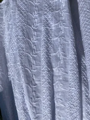 Olivaceous White Eyelet Puff Sleeve Mini Dress thumbnail 4