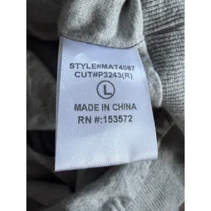 Bohme Lucky Number‎ Sweatshirt Gray Women's Size Large thumbnail 10