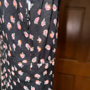 Free People Mia Empire-Waist Short Sleeve Jumpsuit Itsy Floral Black Women’s 4 thumbnail 9