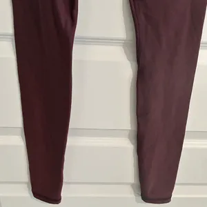 CRZ Yoga Fleece Lined Leggings Burgundy Purple Size XS thumbnail 9