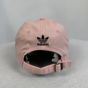 Adidas Trefoil Logo‎ Pink Cotton Baseball Cap Adjustable Strap Streetwear Casual thumbnail 5