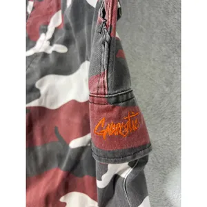 Straight Gnarcotic Patchwork Camo Cargo Pants Military Streetwear Small thumbnail 3