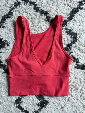 Lululemon Power Pivot Tank Carnation Red thumbnail 3