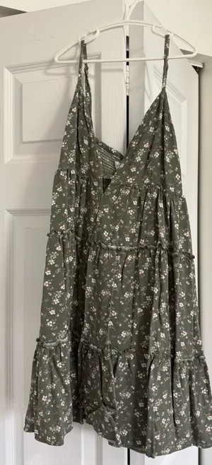 Green Floral Aeropostale Mini Dress thumbnail 1