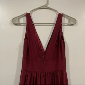 La Femme 28547 Berry Plunge Neck Gown 00 thumbnail 4