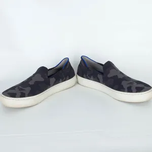 Rothys Womens The Original Slip On Knit Sneakers Shoes Size 7 Gray Camo Casual‎ thumbnail 3