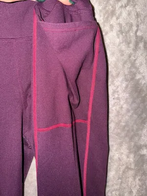 Active Booty for Everybooty Pocket Leggings Maroon / Burgundy thumbnail 5