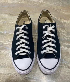 Converse All Star Low Tops Lace Black Sneakers Shoes Women’s 10 thumbnail 1