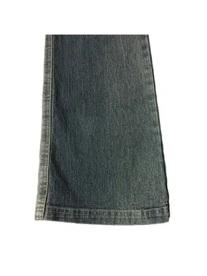 Oh Mamma Maternity Jeans Womens M Bootcut Stretch Denim Used Faded thumbnail 9