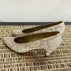 Vintage Evan Picone Snakeskin‎ Pumps Size 9 thumbnail 4