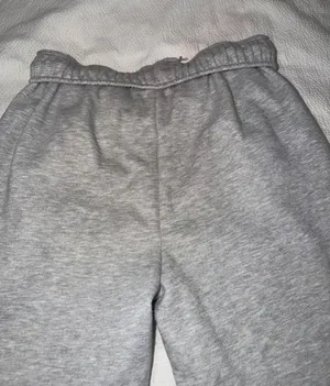 Luxfleece Gray Wide Leg Sweat Pants Sz L thumbnail 1