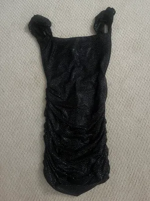 Lucy in the Sky Black Bodycon Dress thumbnail 1