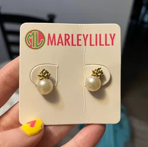 MarleyLilly Pineapple Earrings thumbnail 2