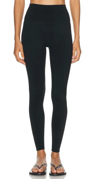 SET Active Sportbody Black High Rise Leggings Ankle Length Size S thumbnail 1