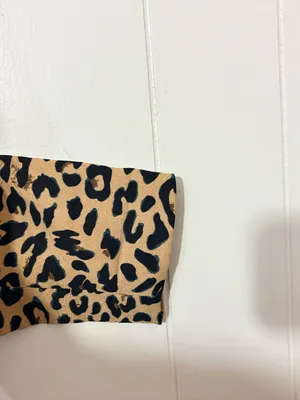 ASTR The Label Leopard Print Boyfriend Blazer Animal Print Size M thumbnail 5