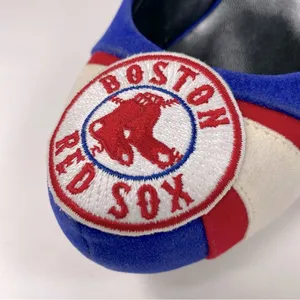 HerStar Boston Red Sox Suede High Heels Color Blue/Red/White SZ 7 thumbnail 4