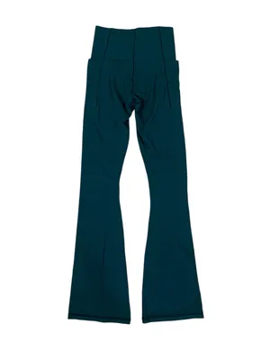 Offline By Aerie Real Me Xtra Green Flare Leggings S High Rise Bootcut Yoga thumbnail 3