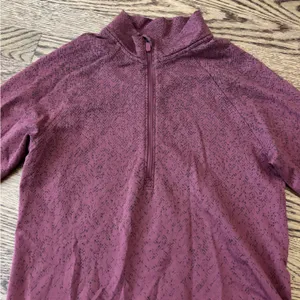 Lululemon Women's Maroon Quarter-Zip Pullover thumbnail 2