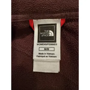 The North Face Fleece Jacket Womens Medium Brown Full Zip Lightweight CLS7 thumbnail 5