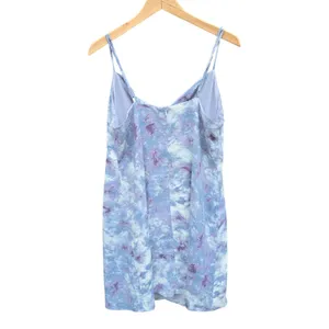 ASTR The Label Purple Marble Print Cowl Neck Spaghetti Strap Mini Dress‎ XL thumbnail 9