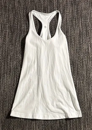 Lululemon Cool Racerback Tank Top Luon Light Size 4 thumbnail 1