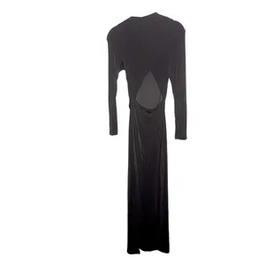 Free People x Significant Other Sabine Dress Size‎ 4 Black Jersey Mockneck thumbnail 9