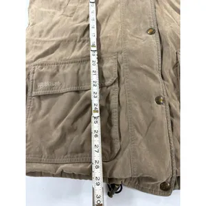 Woolrich John Rich & Bros Womens Khaki Plaid Lined Hooded Field Jacket M 16001 thumbnail 4