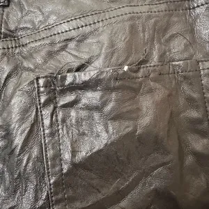 ARITZIA Wilfred Crinkle Faux Leather Pant Black Sz‎ 4 thumbnail 3