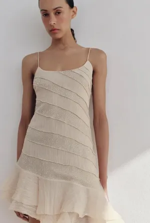 Zara Beaded Slip Dress thumbnail 2