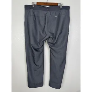 FIGS‎ Yola Skinny Cargo Scrub Pants Heather Charcoal Gray XL Petite thumbnail 2