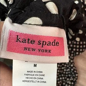 Kate Spade Lia Polka Dot Maxi Dress Size Medium thumbnail 6