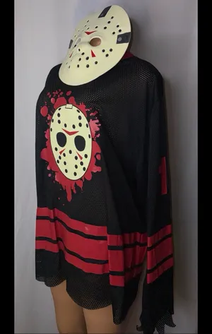 Friday the 13th Jersey Spirit Halloween Jason thumbnail 4