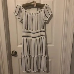 American Eagle NWT Striped off the Shoulder Dress thumbnail 4
