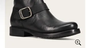 Women FRYE Black Leather Boots thumbnail 4
