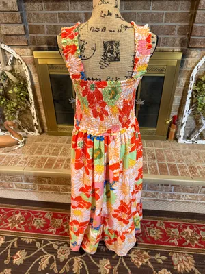 Entro Dress Floral Maxi thumbnail 2