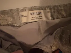 Hollister Skirt Denim Camo Mini thumbnail 3