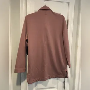 NWT Lee Layers Size XS Mauve Long Sleeve Button Front Collared Shacket Shirt thumbnail 7