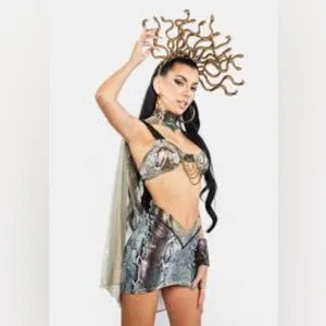 NEW Forplay A Head In The Game Medusa Costume Set Size XS/Small thumbnail 7