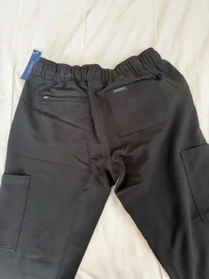 Jaanuu Scrub Pants Jogger Black thumbnail 2