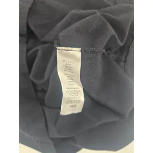 Michael Stars T-Shirt Dress Womens S V-Neck Short‎ Sleeve Black Mini Tunic EUC thumbnail 4