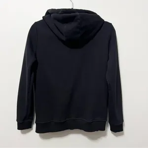 Primark Cares Black Zip Up Drawstring Hoodie Sweatshirt Size USA S thumbnail 2