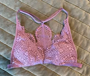 VICTORIA’S SECRET Lace Bralette in Soft Purple thumbnail 1