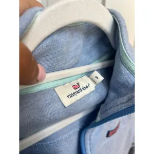Vineyard Vines Shep Shirt Marthas Vineyard 1/4 zip women's size‎ S thumbnail 4