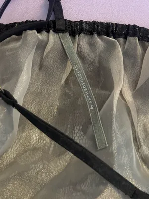 By Anthropologie Lace-Trim Bubble Tunic Top thumbnail 4