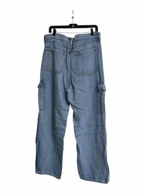 Old Navy Extra High Rise Sky-Hi Wide Leg thumbnail 7