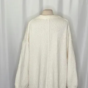 Revolve FREE PEOPLE Brookside Tunic Sweater‎ Ivory Slouchy Solid Scoop Large thumbnail 10