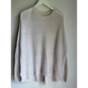 Lou & Grey Oatmeal Cotton Sweater Large Lightweight Coastal Beach Cover Up thumbnail 11