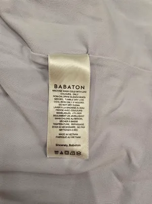 Aritzia Babaton Racer Dress Cement Blue M thumbnail 5