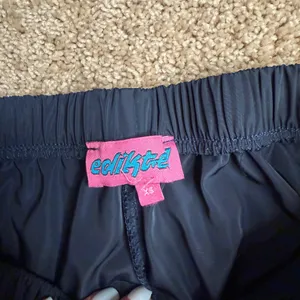 Edikted Remy‎ Tie Detail Track Pants Navy Blue White Size XS thumbnail 5