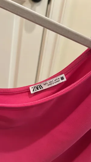 ZARA One Shoulder Top thumbnail 3